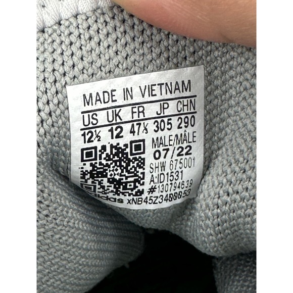 Adidas NMD Human Race x Pharrell Hu Animal Mens 12.5 Grey Leopard Print OG NEW main image 6